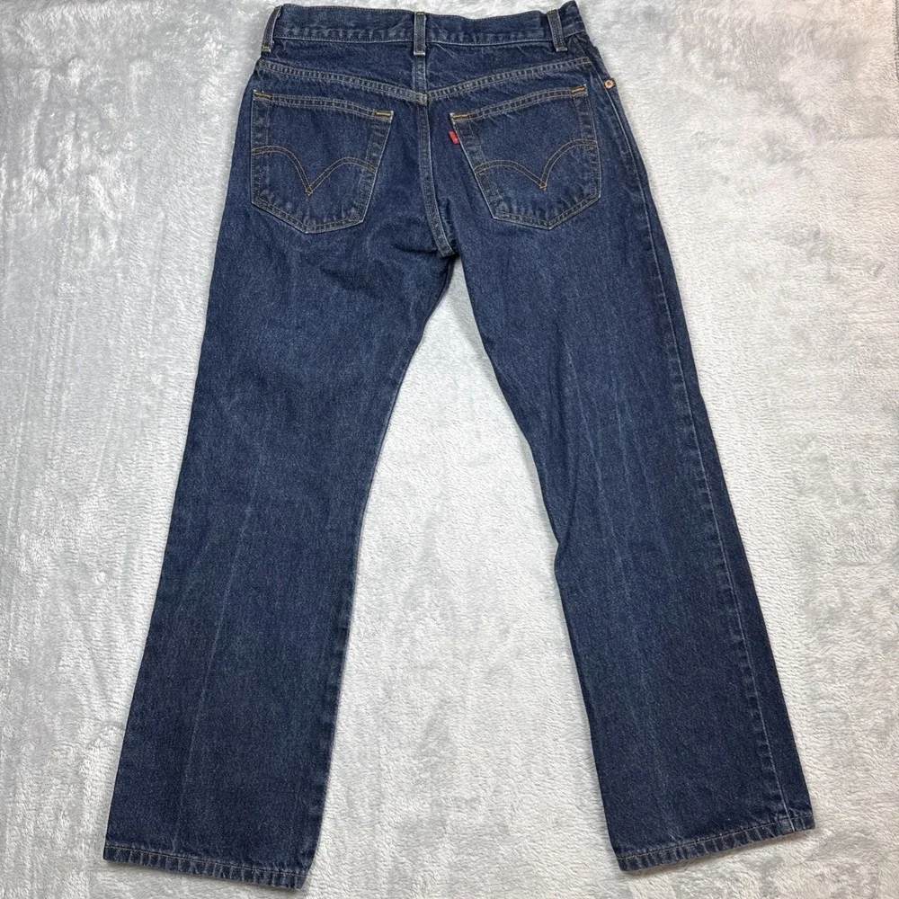Levi's 517 Bootcut Jeans Men 33X30 (Fits 31X30) Blue Y2K